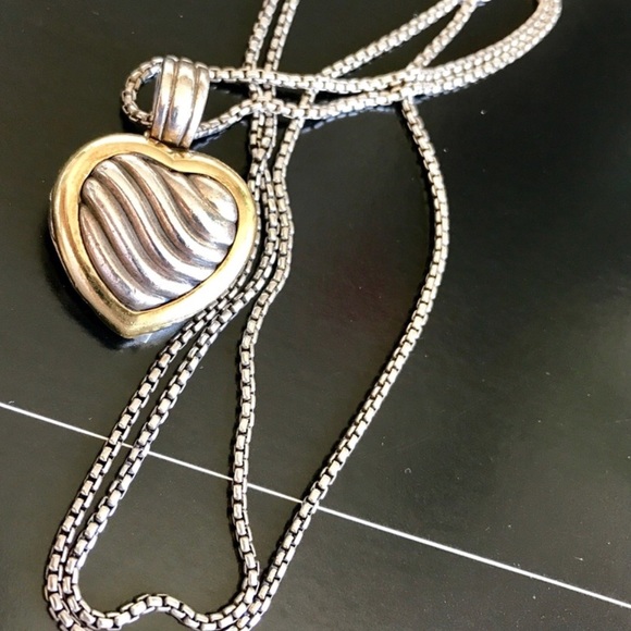 ❎David Yurman Heart Locket❎ - Picture 1 of 5